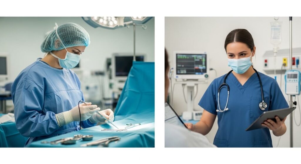 Surgical Technologist vs Nurse Key Differences, Roles, and Career Comparison