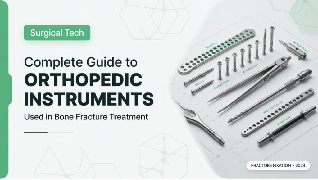 Orthopedic Instruments Used in Bone Fracture Treatment