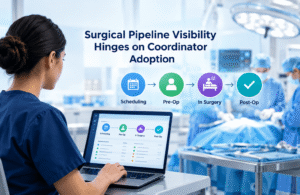 Surgical Pipeline Visibility Hinges on Coordinator Adoption